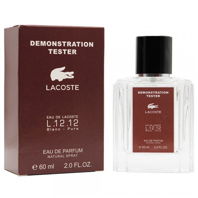 Tester Lacoste L.12.12 Blanc edt For Men 60 ml экстра-стойкий