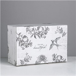 Коробка‒пенал «Шебби», 22 × 15 × 10 см