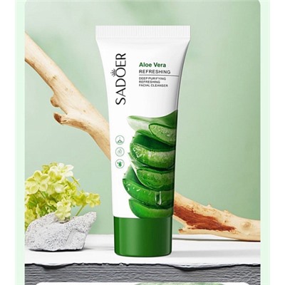 Sadoer Пенка для умывания Aloe Vera REFRESHING 100гр