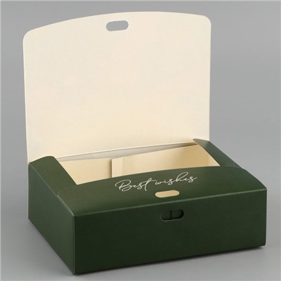 Складная коробка подарочная «Верь в чудо», 16.5 × 12.5 × 5 см, БЕЗ ЛЕНТЫ