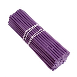 Свечи восковые фиолетовые №40 (100 штук)