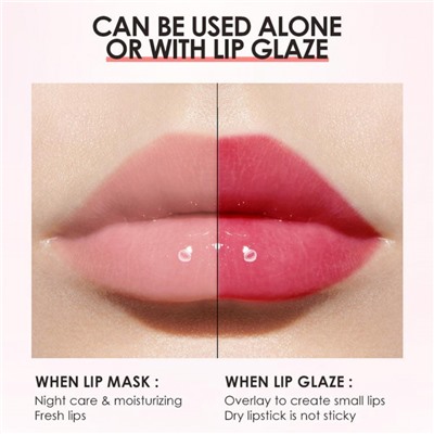 Блеск для губ O.TWO.O Clear Crystal Berry Lip Gloss глянцевый № 2 3 g