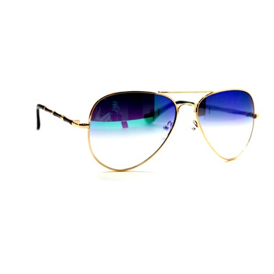 Солнцезащитные очки Kaidai 7017 сине-зеленый