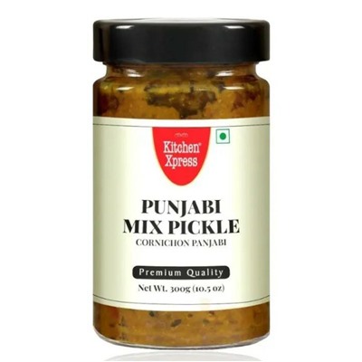 Пикули Панджаби Ассорти Punjabi Mixed Pickle Kitchen Xpress 300 гр.