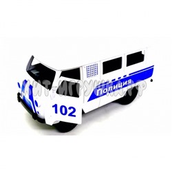 Машинка УАЗ полиция J0091P-8, J0091P-8