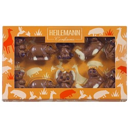 Набор шоколадных фигурок HEILEMANN "Зоопарк" 100гр