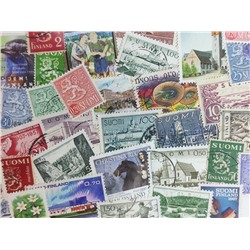 Набор различных марок, Финляндия (30 шт.)