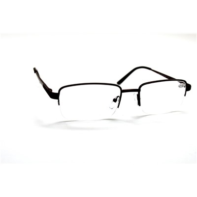 Готовые очки FM - 667 коричневый полуоправа