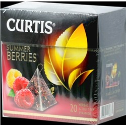 CURTIS. Summer Berries (пирамидки) 34 гр. карт.пачка, 20 пирамидки