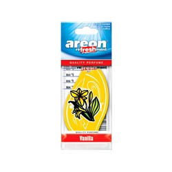 Ароматизатор для авто подвесной "AREON" MON CLASSIC REFRESHMENT Vanilla уп-ка 10 шт цена за 1 шт.