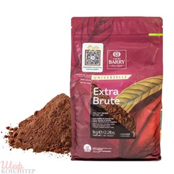 Какао порошок Extra Brute красно-коричневый Cacao Barry 1 кг