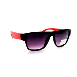 Детские солнцезащитные очки Kaidi 64 черный красный