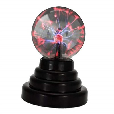 Декоративный электрический ночник Плазменный шар Plasma Light 14x10x10 см оптом