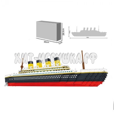 Конструктор Титаник 3800 дет. 9913, 9913