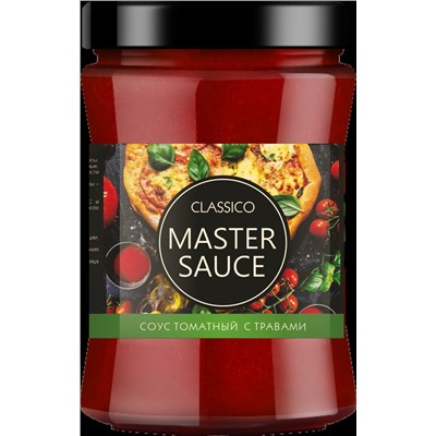 Соус томатный CLASSICO / 280 г / Master sauce / Сава