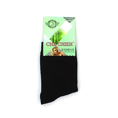 Женские носки Che Chieh B982-1 чёрные бамбук