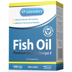 Рыбий жир VP LABORATORY FISH OIL 1000 мг. 60 капс.