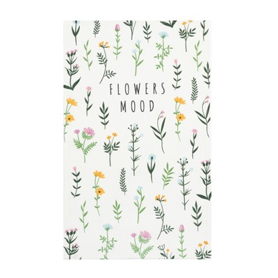 Полотенце "Доляна" Flowers mood 35х60 см, 100% хл, вафля 160 г/м2