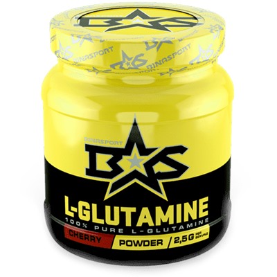 Аминокислота Л-Глутамин L-Glutamine cherry Binasport 500 гр.