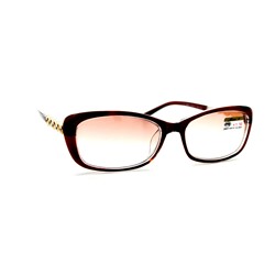 Готовые очки c - 2080 с2 коричневый тонировка