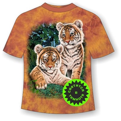 Подростковая футболка Тигрята сафари ММ 865