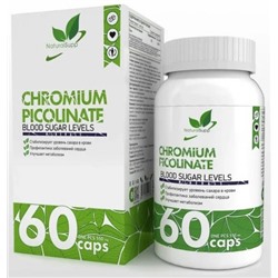 Пиколинат хрома Naturalsupp Chromium Picolinate 60 капс.
