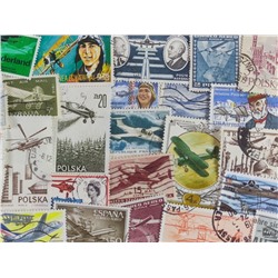 Набор различных марок, Самолёты (30 шт.)