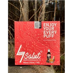 7 SALUT - Виски + Кола + Лед 3000 затяжек с подзарядкой