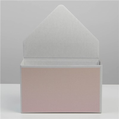 Коробка-письмо «Градиент 2», 25 × 33 × 10 см