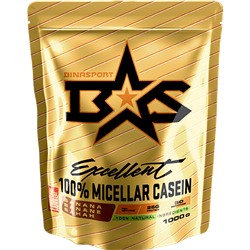 Мицеллярный казеин Excellent 100% micellar casein banana Binasport 1000 гр.