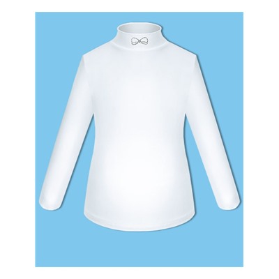 Школьная белая блузка для девочки 74508-ДШ18
