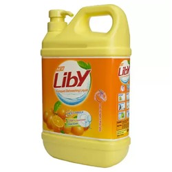 LIBY Жидкость для мытья посуды, овощей и фруктов 1,5 кг Кумкват
