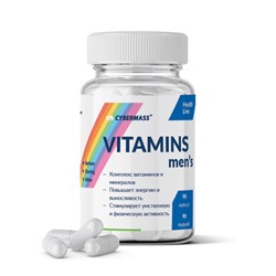 Витамины для мужчин Vitamins mens Cybermass 90 капс.