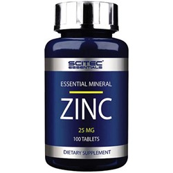 Цинк Zink Essentials Mineral Scitec Nutrition 100 таб.