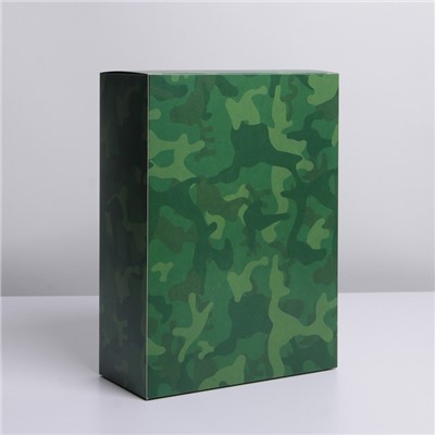 Коробка складная «Милитари», 22 × 30 × 10 см