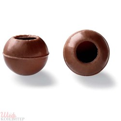 Капсулы для трюфелей из МОЛОЧНОГО шоколада Callebaut 1 лист/63шт