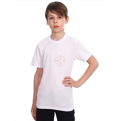футболка детская (кулирка) белая