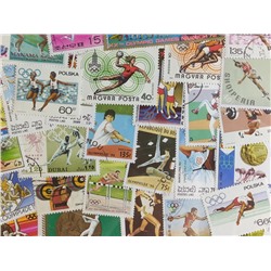 Набор различных марок, Летние виды спорта (30 шт.)