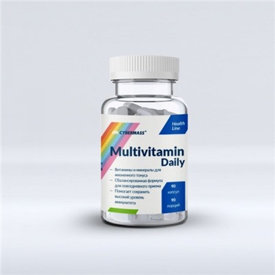 Витаминно-минеральный комплекс мультивитамины Multivitamin Daily Cybermass 90 капс