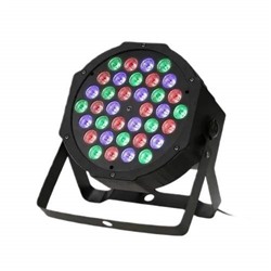 LED Диско прожектор для сцены Par RGBW DMX 512, 36 светодиодов
