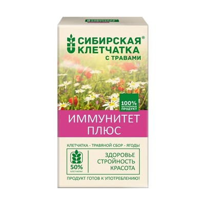 "Иммунитет плюс" Клетчатка сибирская с добавками, кор. 150 г