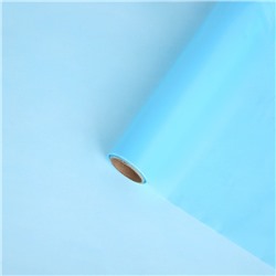 Пленка тишью влагостойкая «Голубая», 0.6 x 8 м, 30мкм