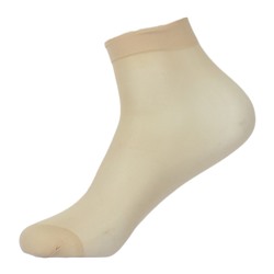 Женские капроновые носки Kaerdan DB25 светло-бежевые