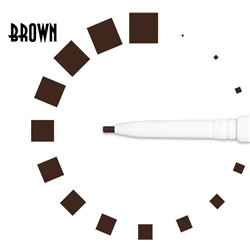 Механический карандаш для глаз и век "Ресничка" brown