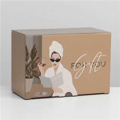 Коробка‒пенал «Girl», 22 × 15 × 10 см