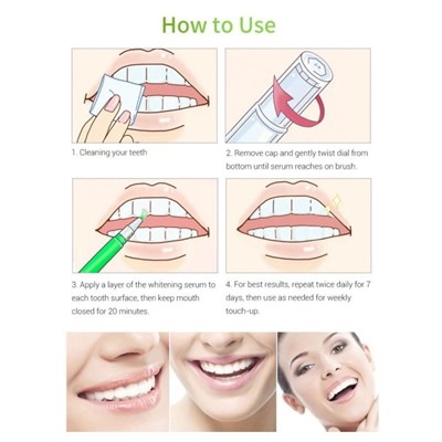Отбеливающий карандаш для зубов Lanbena Teeth Whitening Pen 3ml