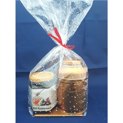 Подарочный набор Чай с липой медовой VIP и мёд