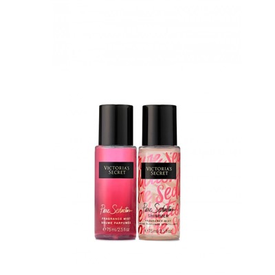 Подарочный набор Victoria's Secret Pure Seduction Fragrance Mist 75 ml Shimmer Mist 75 ml