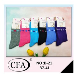 Женские носки CFA B-21 хлопок
