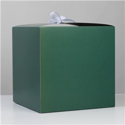 Коробка складная «Изумруд», 18 × 18 × 18 см